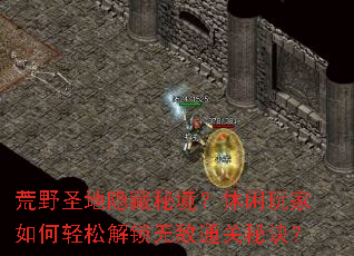 荒野圣地隐藏秘境?休闲玩家如何轻松解锁无敌通关秘诀? 荒野圣地隐藏秘境?休闲玩家如何轻松解锁无敌通关秘诀?