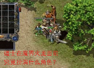 道士在魔界火龙面前究竟扮演什么角色? 道士在魔界火龙面前究竟扮演什么角色?