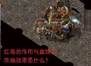 红毒的作用与血饮的准确效果是什么? 红毒的作用与血饮的准确效果是什么?