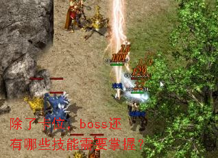 除了卡位,boss还有哪些技能需要掌握? 除了卡位,boss还有哪些技能需要掌握?