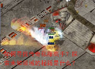 如何寻找传奇私服高手?探索未知领域的秘籍是什么? 如何寻找传奇私服高手?探索未知领域的秘籍是什么?