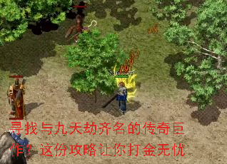 寻找与九天劫齐名的传奇巨作?这份攻略让你打金无忧 寻找与九天劫齐名的传奇巨作?这份攻略让你打金无忧