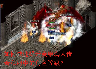 如何快速提升金服满人传奇私服中的角色等级? 如何快速提升金服满人传奇私服中的角色等级?
