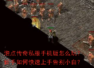 泡点传奇私服手机版怎么玩?新手如何快速上手告别小白? 泡点传奇私服手机版怎么玩?新手如何快速上手告别小白?