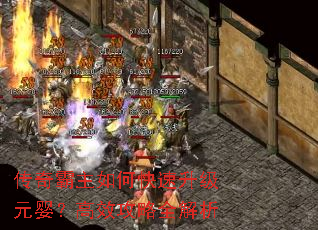 传奇霸主如何快速升级元婴?高效攻略全解析 传奇霸主如何快速升级元婴?高效攻略全解析
