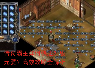 传奇霸主如何快速升级元婴?高效攻略全解析 传奇霸主如何快速升级元婴?高效攻略全解析
