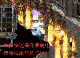 如何快速提升逐鹿中原传奇私服角色等级? 如何快速提升逐鹿中原传奇私服角色等级?