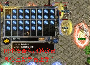 哪个传奇私服游戏最良心且新手易上手? 哪个传奇私服游戏最良心且新手易上手?