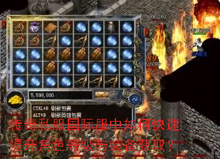 传奇私服国际服中如何快速提升角色等级与装备获取? 传奇私服国际服中如何快速提升角色等级与装备获取?