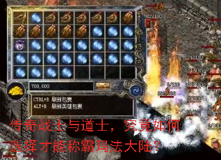 传奇战士与道士,究竟如何选择才能称霸玛法大陆? 传奇战士与道士,究竟如何选择才能称霸玛法大陆?