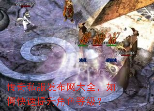 传奇私服发布网大全,如何快速提升角色等级? 传奇私服发布网大全,如何快速提升角色等级?
