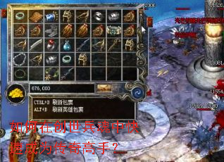 如何在创世兵魂中快速成为传奇高手? 如何在创世兵魂中快速成为传奇高手?