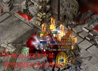 传奇2002版本中如何快速提升角色等级? 传奇2002版本中如何快速提升角色等级?