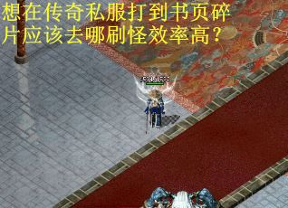 想在传奇私服打到书页碎片应该去哪刷怪效率高？