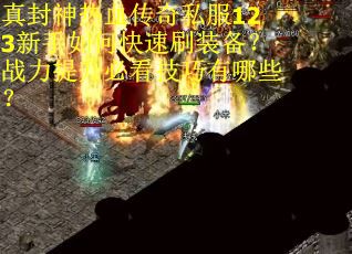 真封神热血传奇私服123新手如何快速刷装备？战力提升必看技巧有哪些？
