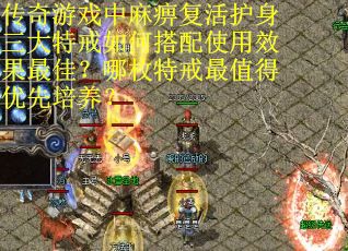 传奇游戏中麻痹复活护身三大特戒如何搭配使用效果最佳？哪枚特戒最值得优先培养？