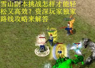 雪山副本挑战怎样才能轻松又高效？资深玩家独家路线攻略来解答