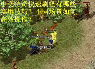 中变传奇快速刷怪有哪些实用技巧？不同场景如何高效操作？