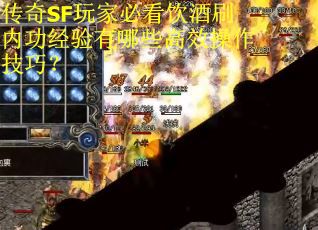 传奇SF玩家必看饮酒刷内功经验有哪些高效操作技巧？