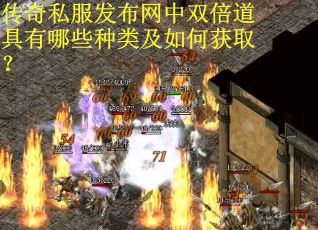 传奇私服发布网中双倍道具有哪些种类及如何获取？