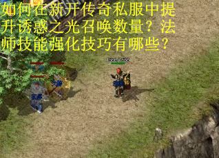 如何在新开传奇私服中提升诱惑之光召唤数量？法师技能强化技巧有哪些？