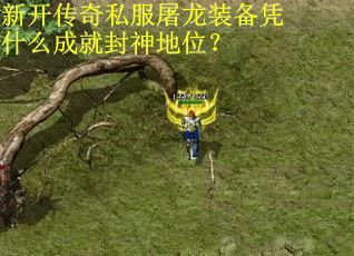 新开传奇私服屠龙装备凭什么成就封神地位？