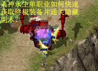 杀神永生单职业如何快速获取终极装备并通关隐藏副本？